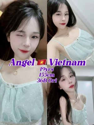 Angel 20yo {36B} HOT Young Cute Fair Vietnam Lady