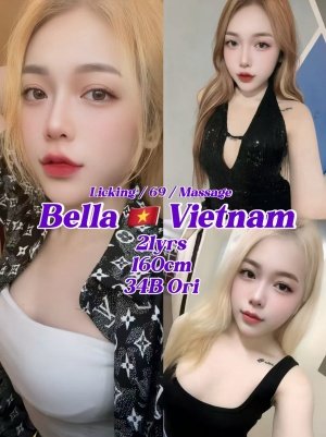 Bella 21yo {34D} HOT Fair Sexy Petite Young Vietnam Lady