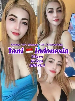 Yani 34yo {38D} Hot Friendly&Service Good Indonesia Lady
