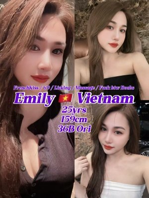 Emily 25yo {34B} Fair Sexy Petite Vietnam Lady