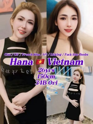 Hana 26yo {34B} Fair Sexy Petite Vietnam Lady