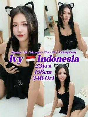 Ivy 23yo {34B} Hot Friendly&Service Good Indonesia Lady